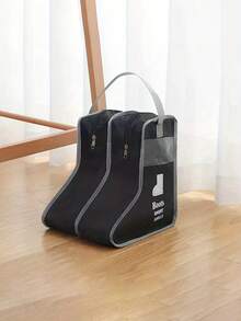 1 bolsa de zapatos estilo coreano para botas y zapatos, una cubierta antipolvo visible para botas. Adecuada para el almacenamiento de zapatos en el hogar, protección contra el polvo y transporte portátil. Permite la clasificación estacional, lo que facilita los viajes. Buena transpirabilidad/Ligero y conveniente/A prueba de insectos y antipolvo/Estructura ligera. Adecuado para el hogar, el trabajo, la escuela, el aire los viajes. Organizador de viaje, bolsa con cordón para zapatos, cubierta antipolvo para hombres y mujeres, cubos de embalaje, artículos esenciales para viajes, artículos esenciales para cruceros, artículos esenciales para vacaciones