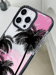 1 Ốp lưng điện thoại chống sốc in hình cây dừa bầu trời hồng lãng mạn thời trang, phù hợp cho iPhone11 12 13 14 11Promax 12Promax 13Promax 14Promax XR 15 15PRO 15PROMAX 16 16PRO 16PROMAX - Nhiều màu - Xem 5