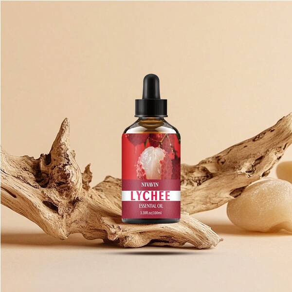 30 ml/60 ml/100 ml Huile essentielle parfumée à la litchi, convient pour l'hydratation et l'hydratation du visage, les soins capillaires, cutanés et corporels, la fabrication de parfums, l'aromathérapie/le massage/les soins, parfum longue durée, bel emballage, excellent choix de cadeau