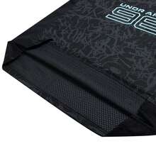 Under Armour Zone Pro 男士网眼印花篮球服，训练服 6000369-001 - 黑色 - 查看 6