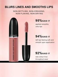 M.A.C Powder Kiss Liquid Lipcolour-996 Date-Maker(Warm Nude)5ml - #996 DATE-mAKER - View 4