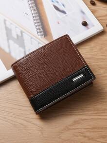 Fashion Men's Short Wallet, Multi-Card Slots PU Leather Bifold Card Holder, Premium Unisex ID Case Card Purse, Coin Pouch - Multicolor - View 8