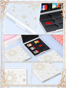 Ayotu 2025 New Model 2 Series Cosmic Pattern Game Console Shell & Accessories Set, Suitable For 7.9-Inch Switch 2 Protective Case. The Set Includes A Protective Case, Storage Bag, Base Shell, Game Console Dust Cover, Game Card Case, Joy-Con Controller Cover, And Other Optional Accessories. It Is The Best Choice For Schools, Birthdays, And Gaming Enthusiasts. - Multicolor - View 5