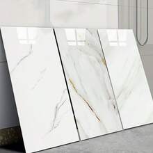 10/30/50 peças de papel de parede de azulejos de mármore 3D, painéis de parede de espuma autoadesivos, à prova d'água e umidade, adesivos de parede para decoração de casa, removíveis e adesivos, fáceis de limpar e cortar, para reforma de banheiros, salas de estar, cozinhas, quartos