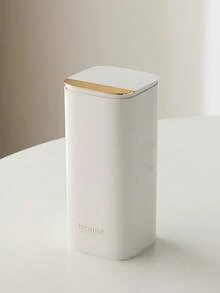 1 件自动升降化妆刷架，带四个隔层，独立设计，轻奢化妆刷收纳，容量大