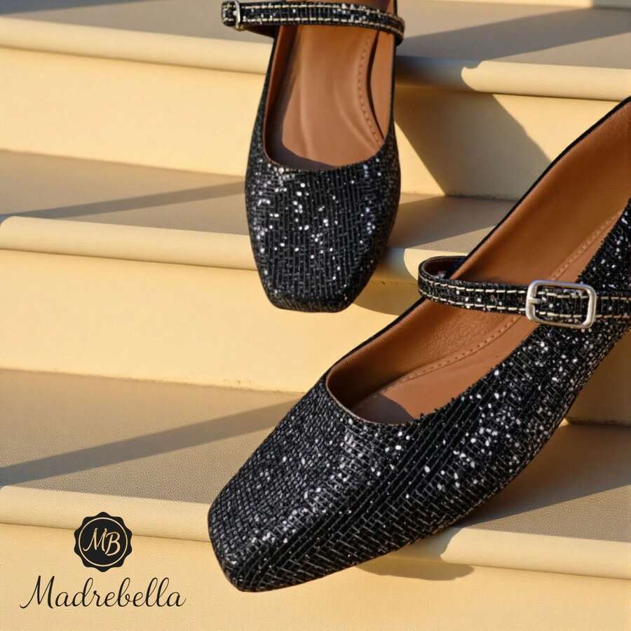 Women Flats - 黑色 - 查看 1