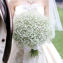 1/3/6/12/21/30/45 piezas Mini Flor Artificial de Respiración de Bebé de 28cm, Ramo de Flores Artificiales Realistas y Duraderas del Cielo Estrellado - Ideal para el hogar, exterior, oficina, jardín, boda, fiesta, decoración de tienda, así como ramos de novia, manualidades DIY