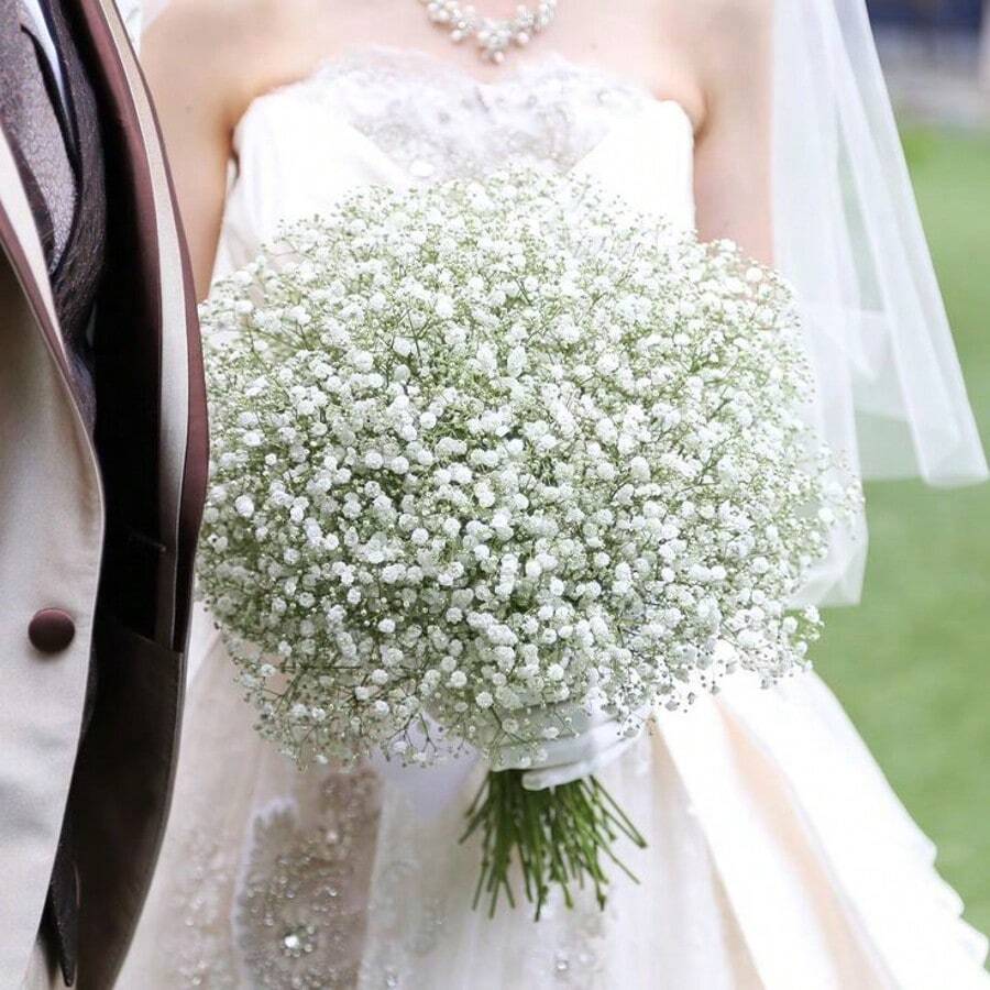 1/3/6/12/21/30/45 piezas Mini Flor Artificial de Respiración de Bebé de 28cm, Ramo de Flores Artificiales Realistas y Duraderas del Cielo Estrellado - Ideal para el hogar, exterior, oficina, jardín, boda, fiesta, decoración de tienda, así como ramos de novia, manualidades DIY