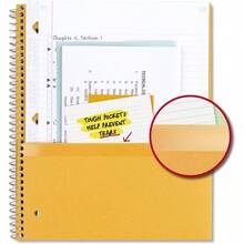 Spiral Notebook Plus Study App 1 Suect College Ruled Pr 100 See 81 2" X 11" Scool Black 72057 - màu đen - Xem 5