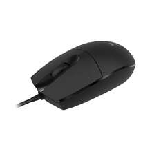 Mouse USB Óptico Preto Alta Qualidade 1200 DPI p/ Notebook Computador - C3 Tech MS-29BK - Preto - Visão 3