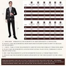 Men's 2 Piece Suits Two Button Pants Set Party,Wedding And BusinessChristmas CNPN - Màu xanh lá cây đậm - Xem 3