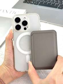 Magnetic Wallet Phone Card Holder With MagSafe, Upgraded Version With 23 Magnets, Compatible With IPhone 16 15 14 13 12 Pro/Pro Max/Plus/Mini MagSafe Wallet Accessories Series, Magnetic Phone Card Case - Multicolor - View 7