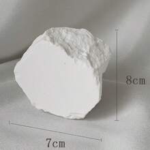 石膏石摄影装饰道具桌面网红摆件静物产品摄影背景石 - 适用于客厅、卧室、婚礼、派对、圣诞节、万圣节、复活节、感恩节、节日、生日、乔迁之喜的完美礼物、优雅设计、房间装饰 - 彩色 - 查看 9