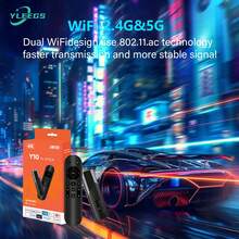 2025 NUEVO M98-Y10 Inteligente Streaming Media - Inalámbrico 5.0, 8K Ultra Alta Definición, 2GB+8GB o 2GB+16GB Espacio de Almacenamiento, Compatible con USB | TV/Proyector/Monitor | Regalos Navideños