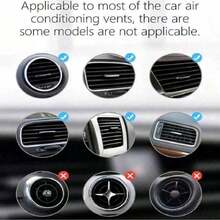 Gravity Car Phone Holder, Auto Air Vent Mount Cradle, ABS Material, Triangle Shape, Rotatable Device Mount Compatible With Vehicles, Navigation Support Bracket For Smartphones