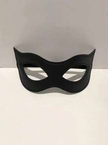 1pc Leather Face Mask, Masquerade Mask For Women, Party Costume Bar Performance Cosplay Eye Mask, Holiday Party Headpiece Accessory,Christmas
