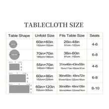 1 pieza Mantel de Navidad - Diseño de Papá Noel, Muñeco de Nieve, Árbol de Navidad sobre fondo rojo con decoración de copos de nieve - Tela de poliéster - Se adapta a mesas rectangulares, redondas y de comedor - Decoración de fiesta, hogar y restaurante de invierno - Fácil de limpiar decoración navideña