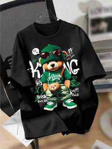 Men T-Shirts - Black - View 1