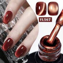 FOUR LILY 7ml 金色磁性猫眼凝胶指甲油 - 半永久可卸 UV LED 指甲油 - 彩色 - 查看 2