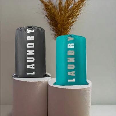 1 Oxford Cloth Storage Bag, Available In Multiple Colors, Large Capacity, Foldable, Easy To Carry And Store, Suitable For Home, Vacation, And Dormitory Use