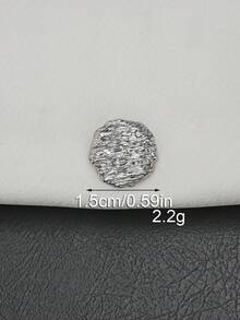 12 chiếc cúc kim loại tròn kiểu cổ điển với sọc bất đối xứng, thích hợp cho áo len, áo khoác, áo jacket, áo khoác thường ngày, giày dép, mũ, hộp quà và các dự án DIY khác. - Nhiều màu - Xem 22