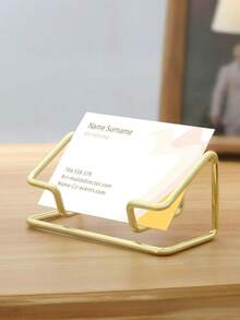 高级名片夹 - 简约流畅的桌面办公展示架，设计极简，结构坚固耐用。适用于家庭办公室桌面收纳、办公装饰、家居装饰、派对、婚礼、会议席位卡、圣诞节席位卡等各种场合。 - 彩色 - 查看 14