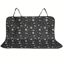 防水宠物汽车座椅套，后座保护垫，狗狗汽车座椅安全旅行配件，适用于猫狗，宠物航空箱后座垫（黑色）狗狗汽车座椅套，宠物汽车座椅套 - 黑色 - 查看 1