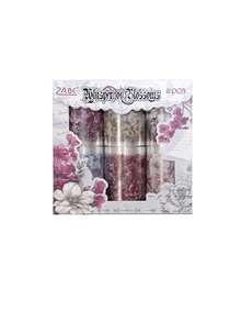 6 Rollen Schönes Blumenmuster PET wasserfestes Klebeband für DIY Scrapbooking, Journaling und Foto-Collagen Dekorative Aufkleber Rollen - Geschenk für Freunde zum Schulstart