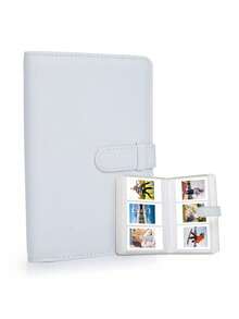 1PC 108Pockets 3-Inch PU Leather Photo Storage Album Suitable For Mini 12/11/9/8/7 3-Inch Albums, The Best Choice For Collecting Family Photos And Anniversary Photos - Multicolor - View 15