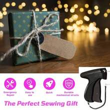 Fine Stitch Gun Stitchy Mini Stitch Gun Quick Clothing Fixer For Clothes, Micro Tagging Gun For Clothing With 6 Fine Needles & 1000 Pcs Fasteners, Speedy Sticky Sewing Gun Hemming Tool