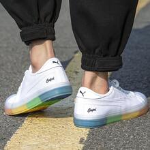 Puma 男女通用经典低帮透气复古休闲运动鞋，2026 春季新款 387244-04 - 白色 - 查看 3