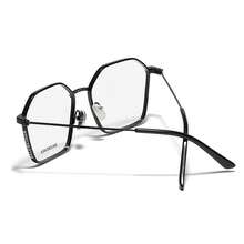 A Pair Of Balenciaga Women's Fashion Style Glasses, Transparent Lenses & Black Frames Classic Plain Optical Glasses (Unisex), Suitable For Couples, Travel, Autumn Wear, Campus Style, Self-Driving, Taking Photos, And Parties. A Great Gift - Black - View 6