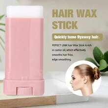 2pcs Hair Styling Wax For Smooth And Well-Groomed Hair, Preventing Frizz, Suitable For All Hair Types - Hồng - Xem 2