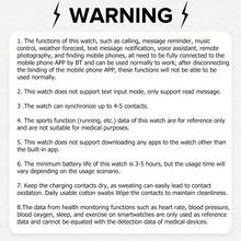 1.53" AMOLED Touchscreen Smartwatch, 100+ Sports Modes, Fitness Tracking, Wireless Calling, Notifications, Pedometer, Calorie Counter, Customizable Dial, Alarm, Weather, Music Control, Compatible With Android & IOS - Multicolor - View 10