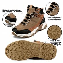 WEIDE Women Climbing Boots - Camel - View 10