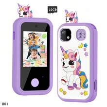 Smartphone für Kinder, Mädchen, Einhorn-Geschenke für Mädchen-Spielsachen für 3-12 Jahre, Touchscreen-Lernspielzeug, Geschenke für Festivals und Geburtstage für 3, 4, 5, 6, 7, 8, 9, 10, 11, 12 Jahre alte Mädchen