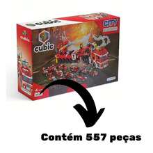 Multilaser Blocos de Montar Bombeiro Resgate 557 Peças Multikids - Multicolorido - Visão 3