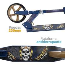 Apache Scooter Patín Plegable Renegade para Niños y Jóvenes 200mm - 1 - Ver 6