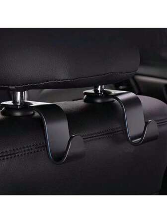 4pcs/2pcs Car Hooks, Strong And Sturdy Small Hidden Hooks, Multi-Functional Storage Hooks For Back Seat