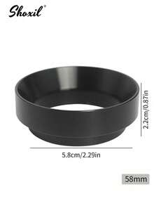 shoxil 1pc Coffee With Powder Ring,Espresso Machine Powder Ring, 51/58mm, Magnetic, Fly-Proof Powder, Coffee Accessories - Powder Ring - View 10