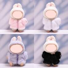 万圣节、圣诞节（仅服装）Labobo 1、2、3代盲盒挂件毛绒外套套装 适用于拉布布 - 彩色 - 查看 3