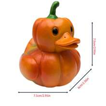 Whimsical Vegetable Duck Resin Craft - 蘑菇鴨A - 查看 9