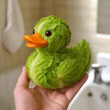 Whimsical Vegetable Duck Resin Craft - 蘑菇鴨A - 查看 1