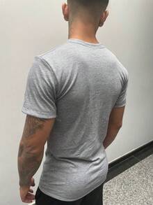 AMERICAN SHORT SLEEVE - Light Grey - View 6
