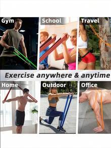 Resistance Bands Rubber Loops Squat Bands Assist Bands For Pull-Up Training Gym Accessories - Multicolor - View 7