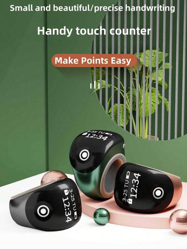 Contador táctil de alta calidad, pantalla precisa, conteo conveniente, compacto y portátil, cumple con diversas necesidades de conteo