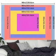 1pc Retro Cassette Tape Tapestry  MusicThemed Wall Art For Bedroom Or Dorm Y2K Aesthetic Polyester Fabric Indoor Decor With "I Love Music" Design Music Room Decor - Nhiều màu - Xem 7