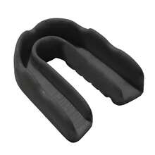 MUUK FITNESS Protector Bucal Deportivo MUUK – Termo Moldeable con Aroma a Frutas, Hipoalergénico, Máxima Protección y Comodidad para Box, MMA, Artes Marciales y Deportes de Contacto - Negro - Ver 1