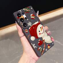 时尚黑眼设计 TPU 手机壳，兼容 Apple、Redmi 等机型，是送给情侣、女朋友、女儿、青少年的绝佳礼物 - 黑色 - 查看 1