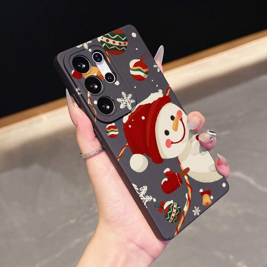 时尚黑眼设计 TPU 手机壳，兼容 Apple、Redmi 等机型，是送给情侣、女朋友、女儿、青少年的绝佳礼物 - 黑色 - 查看 1